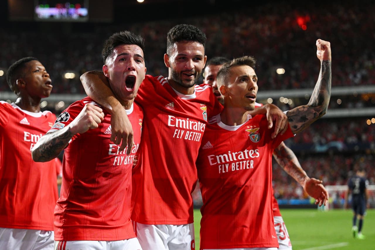 Benfica plantó cara al PSG y rescató un empate en el duelo de la Jornada 3 en la Champions League.