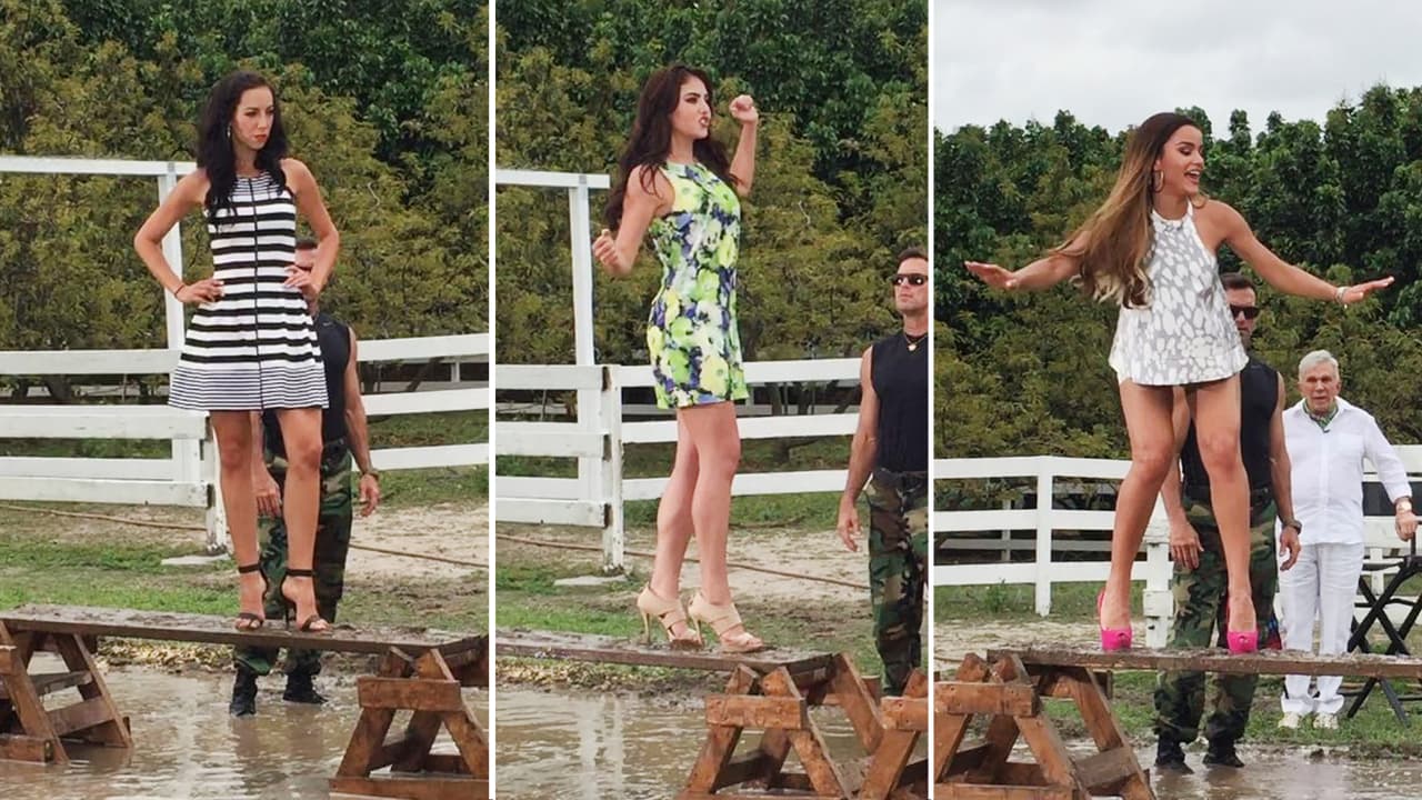 Una a una las puso a desfilar.