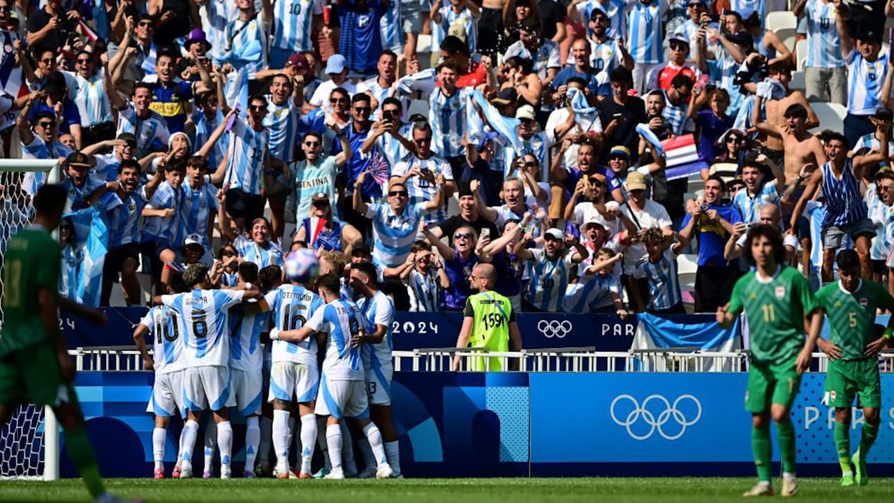 Argentina resucita ante Irak y tiene su destino en las manos en París 2024