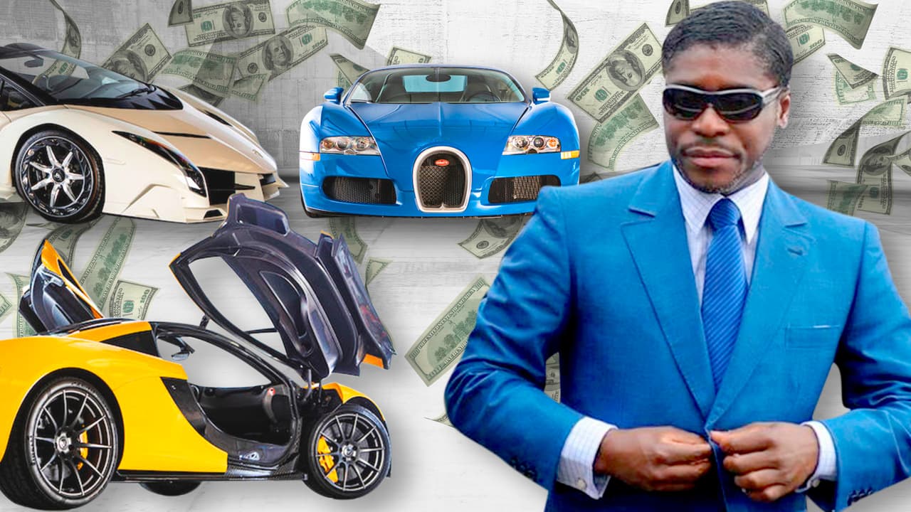 Coleccionistas de autos desembolsaron este domingo más de $27 millones en una subasta llevada a cabo por Bonhams que incluyó decenas de autos exóticos incautados al hijo del ‘presidente’ de Guinea Ecuatorial como parte de una investigación suiza de lavado de dinero.
<br>
<br>Conocido como Teodorin y El Patrón, Teodoro Nguema Obiang Mangue es también vicepresidente del país que su padre lleva gobernando desde hace 40 años y que los grupos de derechos lo califican como uno de los más corruptos del mundo.
<br>
<br>Las ganancias totales procedentes de esta subasta superaron los $18.7 millones, cifra que las autoridades planean destinar a organizaciones benéficas para ayudar a las personas del país africano rico en petróleo.
<br>
<br>Estos son algunos de los modelos que conformaron su exclusiva flota de autos.