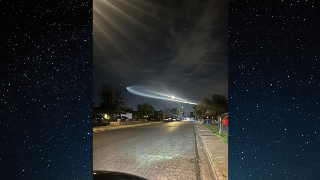 Despegó desde la Base de la Fuerza Espacial Vandenberg de California a las 7:28 p.m. MST.