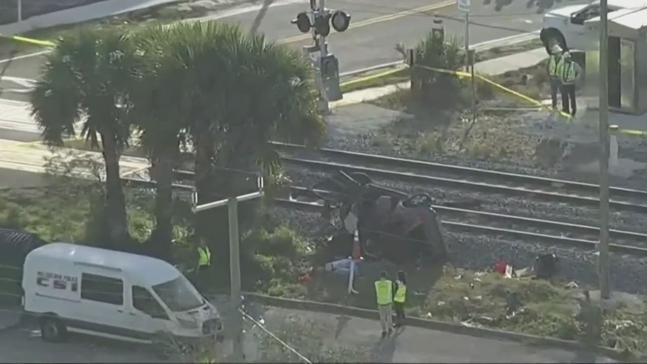 Continúa investigación del accidente del tren de Brightline en Melbourne