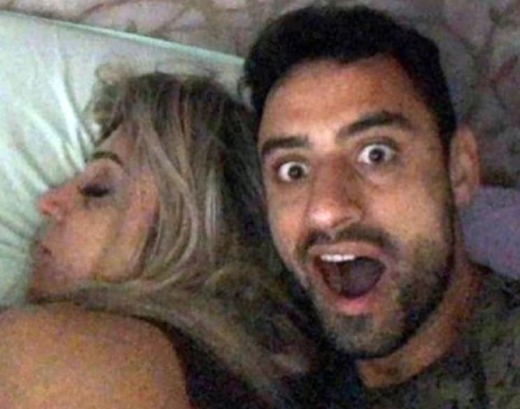 Daniel Correa junto a Cristiana Brittes.