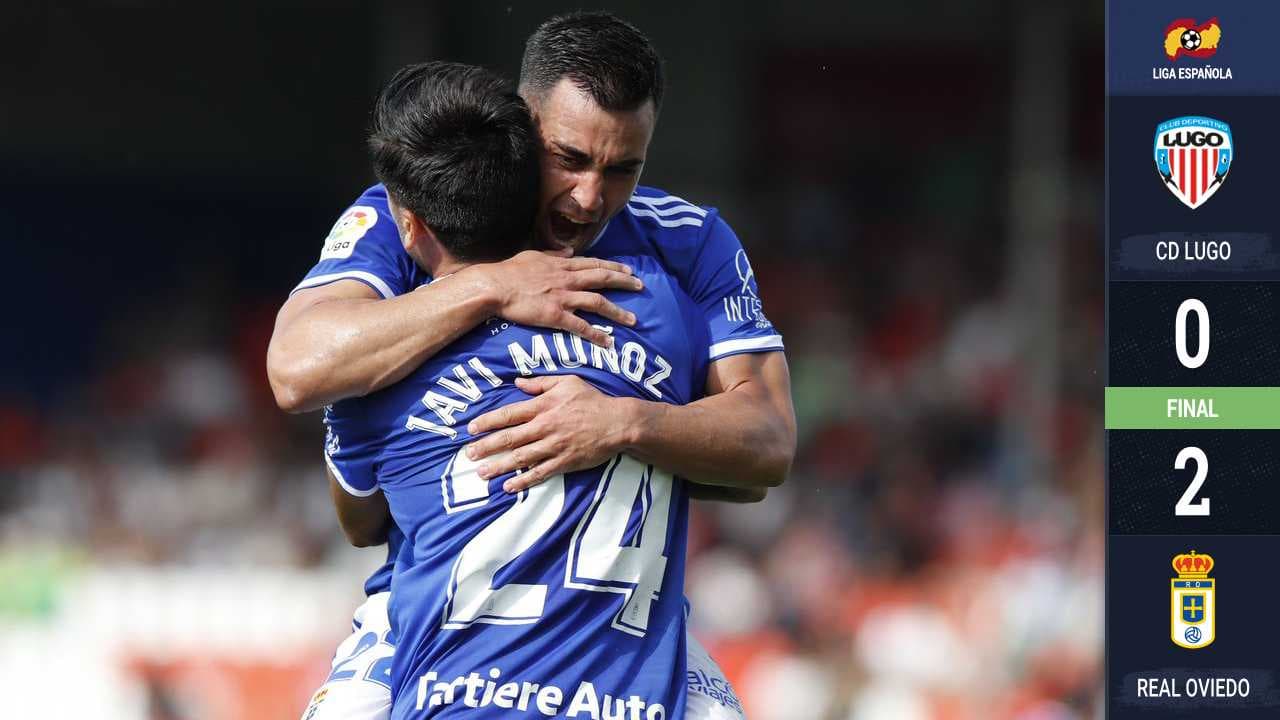 Real Oviedo vence al CD Lugo con Oswaldo Alanís en la banca