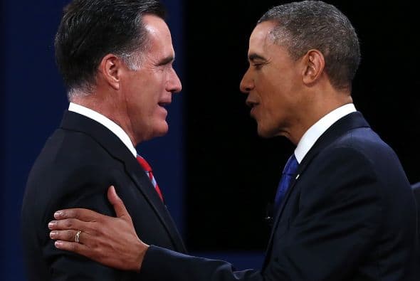 El tercer y último debate presidencial de Estados Unidos entre el candidato demócrata, Barack Obama, y su contraparte republicana, Mitt Romney inició en la Universidad Lynn en Boca Ratón, Florida.
