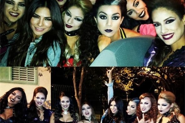 ¡Qué miedo! ¿Te atreverías a posar con ellas?  