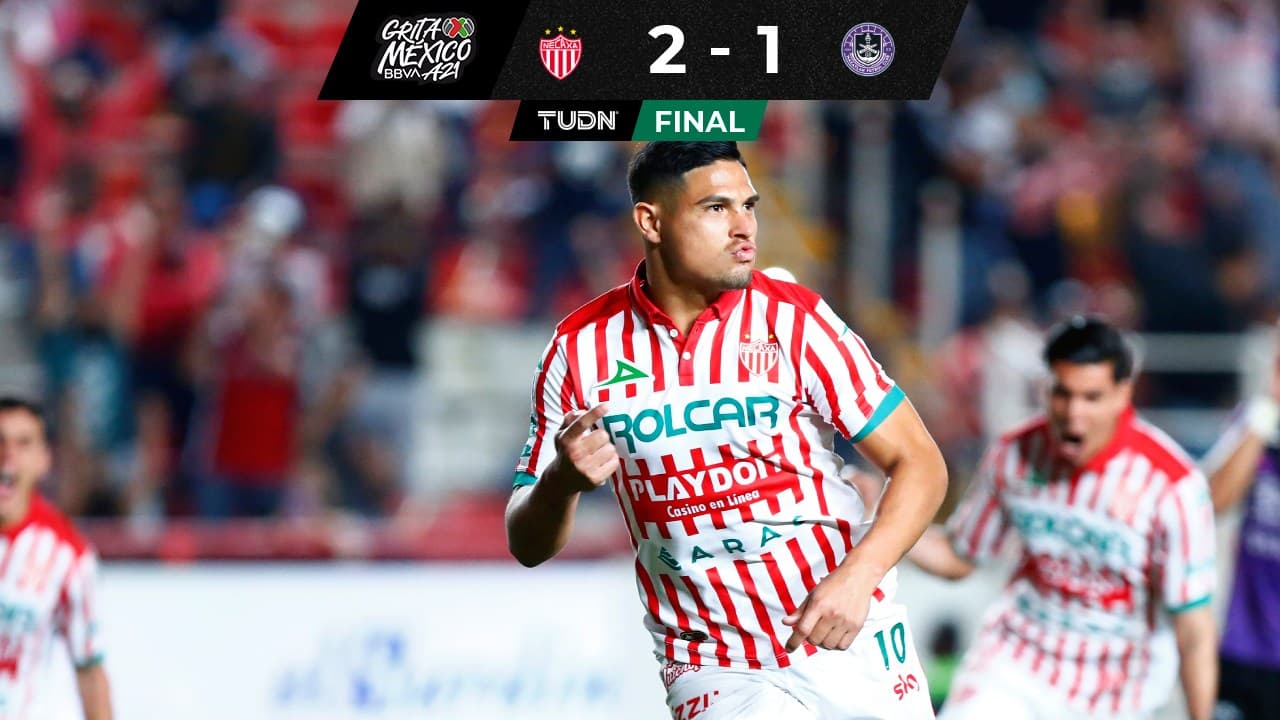 Maxi Salas anotó de penal en compensación para que Necaxa venciera a Mazatlán FC.