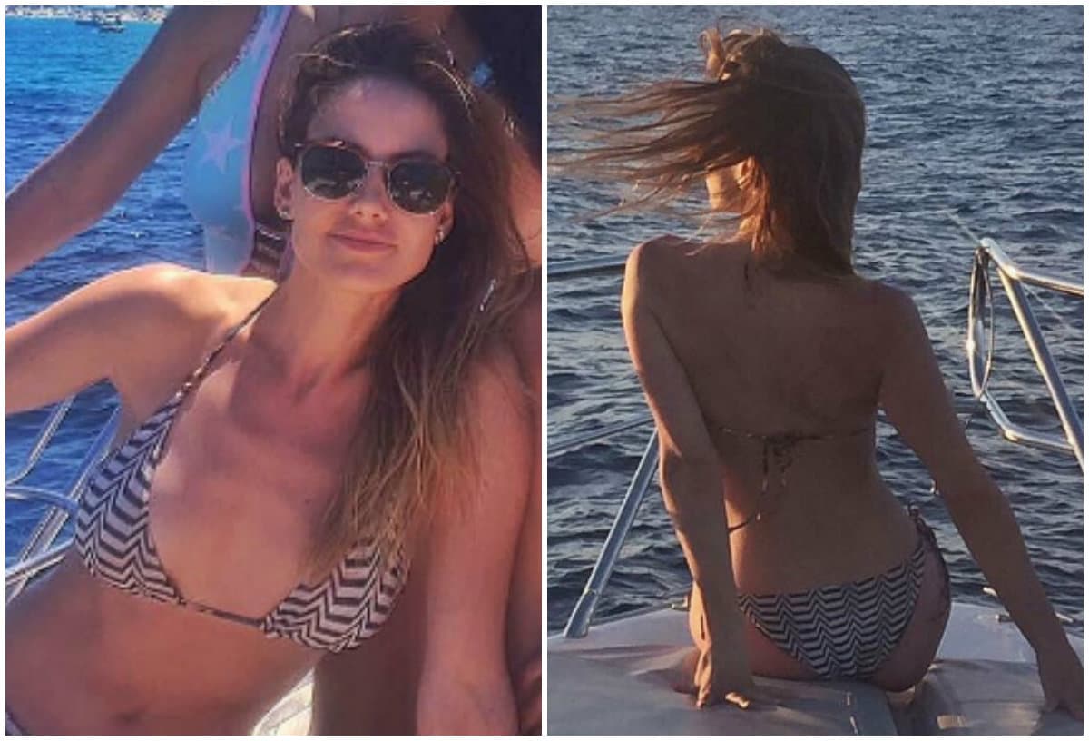 Altair Jarabo mostró cuerpazo en la playa 