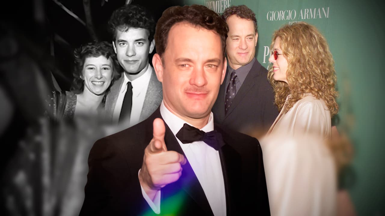 Tom Hanks ya estaba casado cuando conoció a la mujer de su vida.