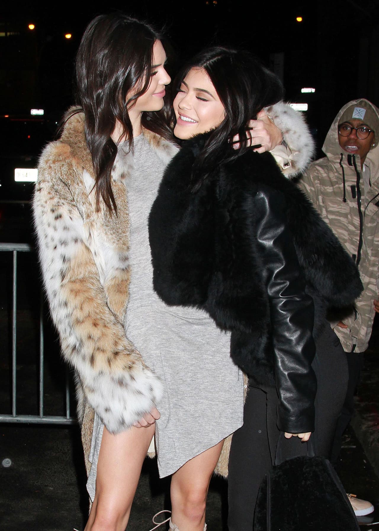 Las hermanitas llegaron juntas al evento en Manhattan.