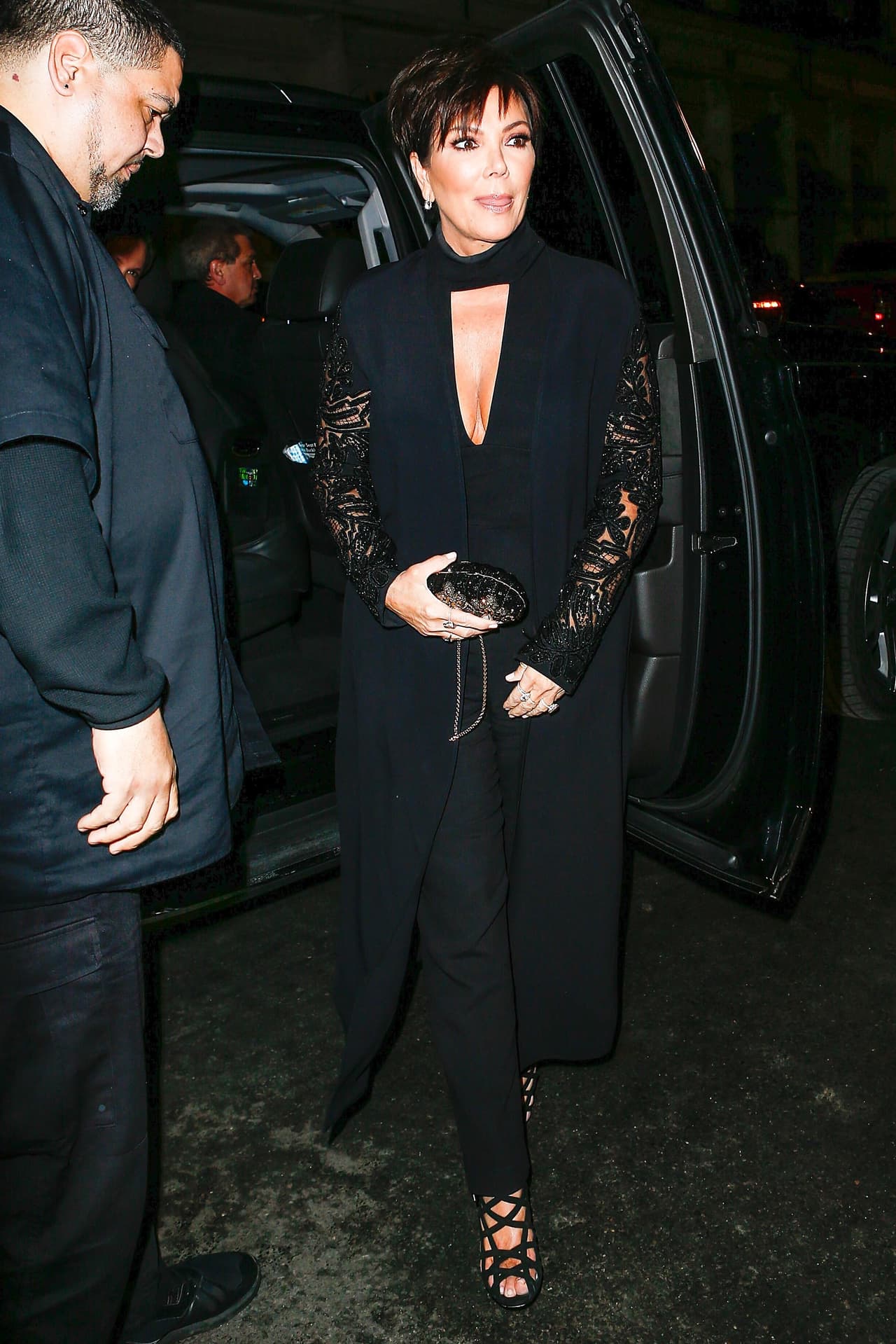 No podía faltar la orgullosa madre, apoyándolas.