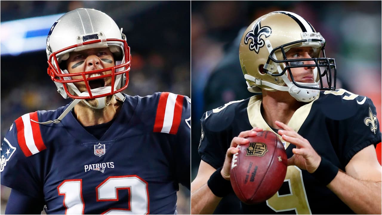 Tom Brady y Drew Brees, a las puertas de la historia en la Semana 5