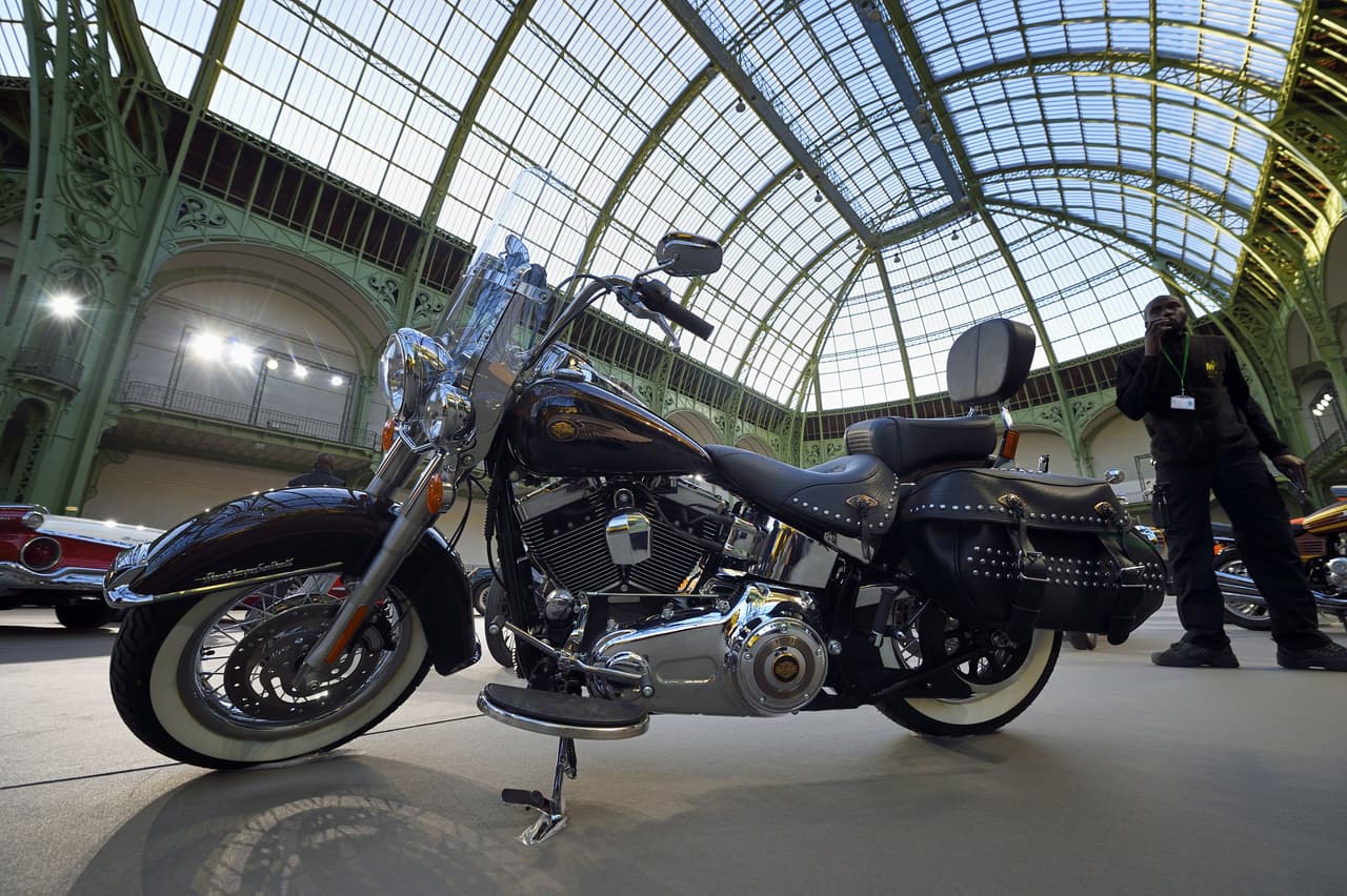 Uno de los vehículos heredados por Francisco I fue esta
<b>Harley Davidson Heritage Softail Classic</b> que le fue donada al Papa Benedicto XVI por el fabricante estadounidense de motocicletas. Francisco ordenó la subasta de esta moto en febrero de 2015. La moto fue subastada por Bonhams en el Grand Palais de Paris alcanzado la suma de 52,000 dólares. El precio inicial de una Harley Davidson Heritage Softail Classic es de 17,600 dolares. La ganancia fue donada para obras de caridad.