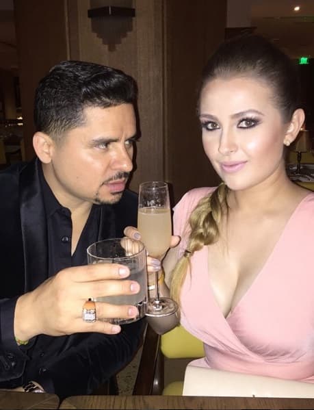 La guapa empresaria también dijo que todo fue amor a primera a primera vista...