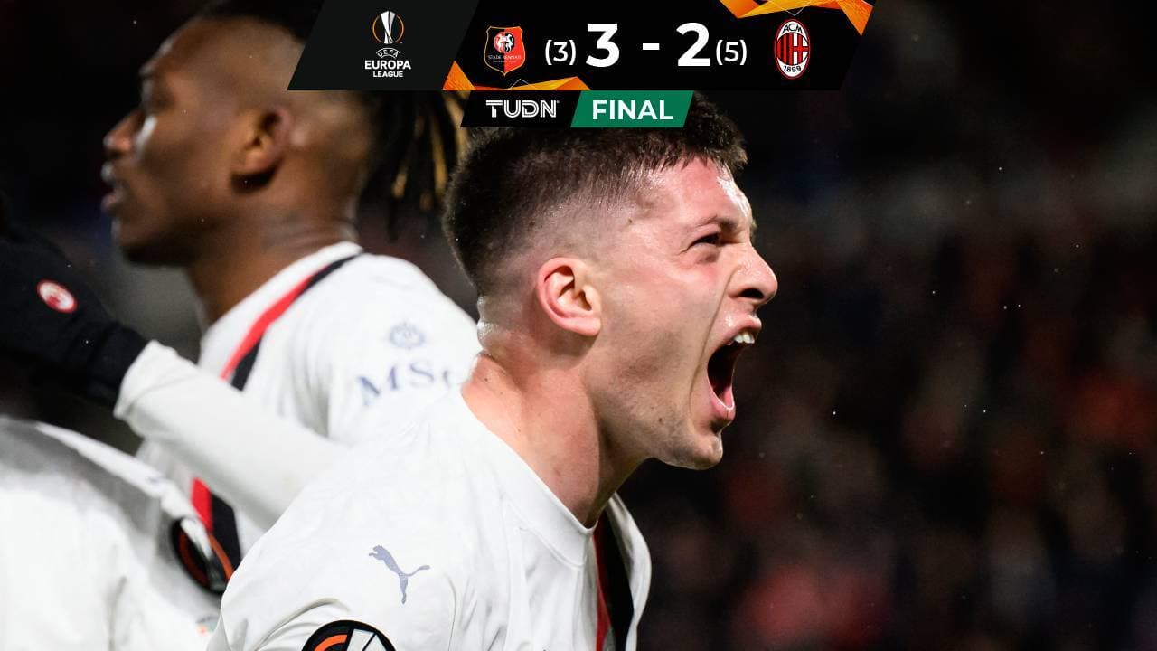 Resumen | ¡Amarga victoria! Rennes vence al Milan, pero se despide de Europa