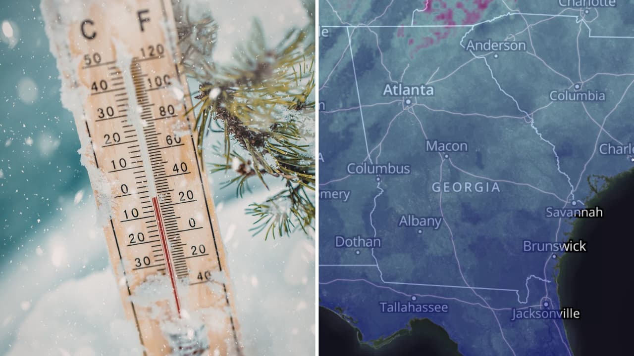 Frío extremo llegará a Metro Atlanta este fin de semana: temperaturas podrían caer hasta 12°F