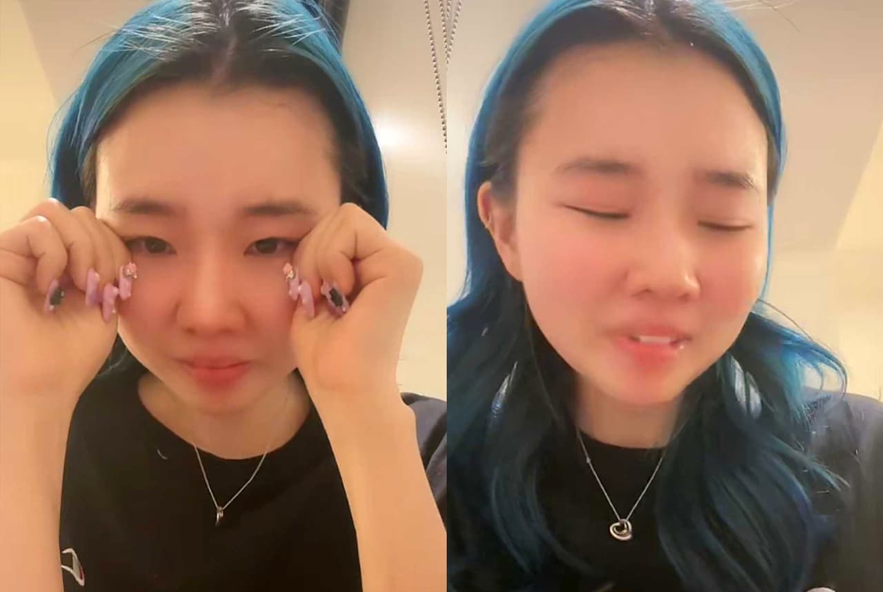 Tiktoker 'Chingu amiga' alarma a sus fans al aparecer llorando en transmisión en vivo y desata polémica