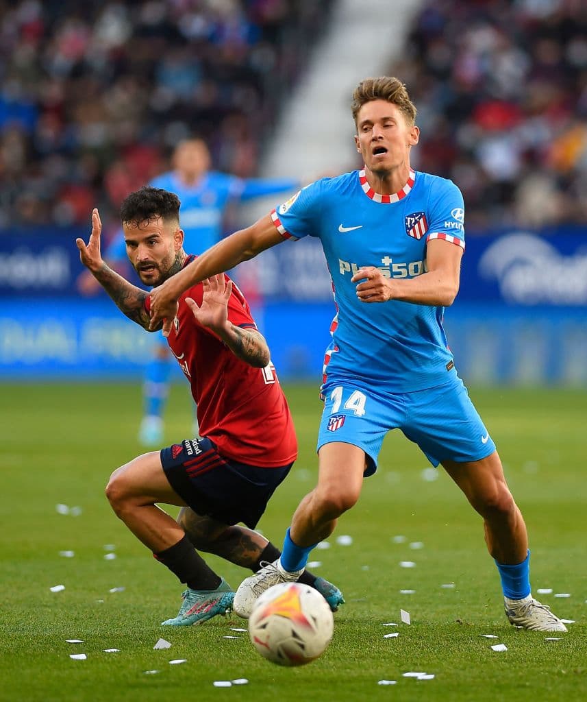 Atlético de Madrid vulve a mostrar lo temible que es su plantilla y vencen al Osasuna 0-3 en el arranque de la jornada 25 del futbol español.