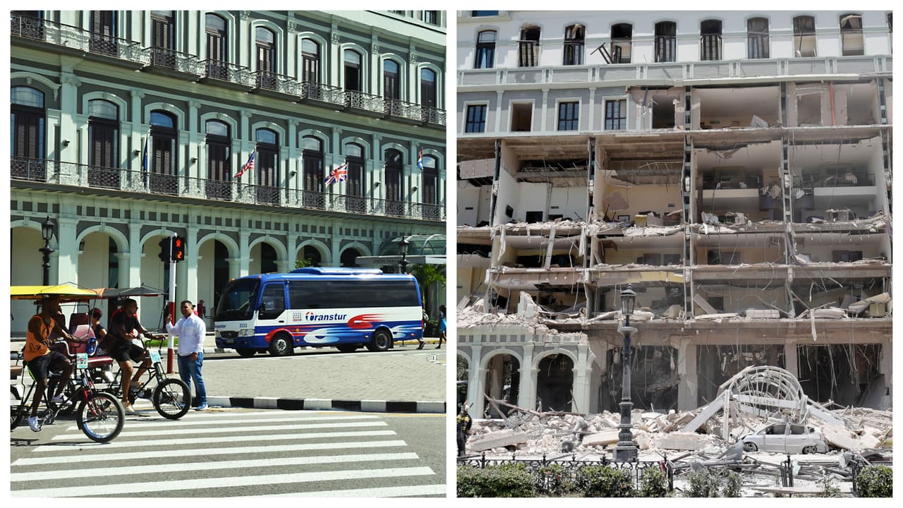 La explosión se escuchó en todos los barrios alrededor del lugar donde se encuentra el hotel, en el centro histórico de La Habana.