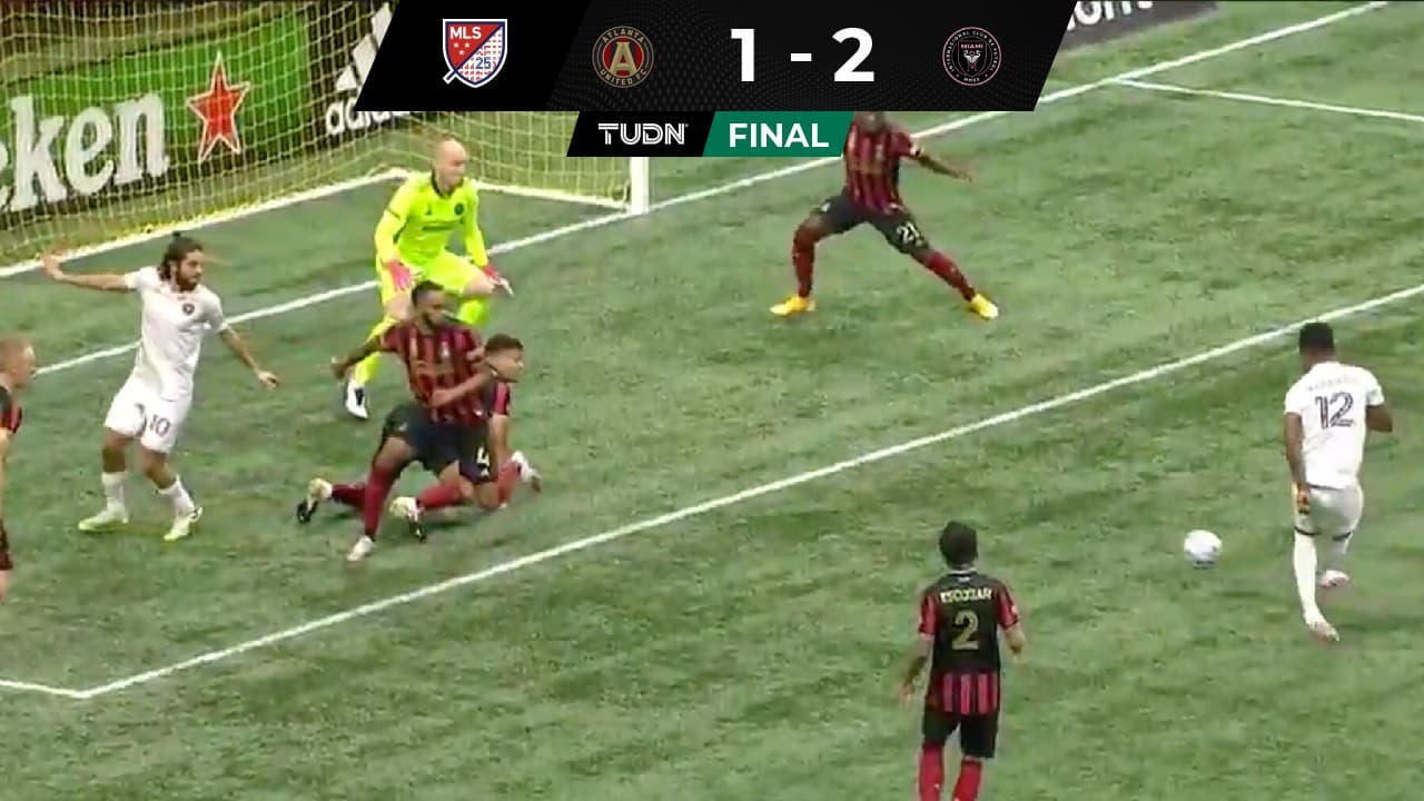 Rodolfo Pizarro sale lesionado en el triunfo del Inter Miami ante Atlanta