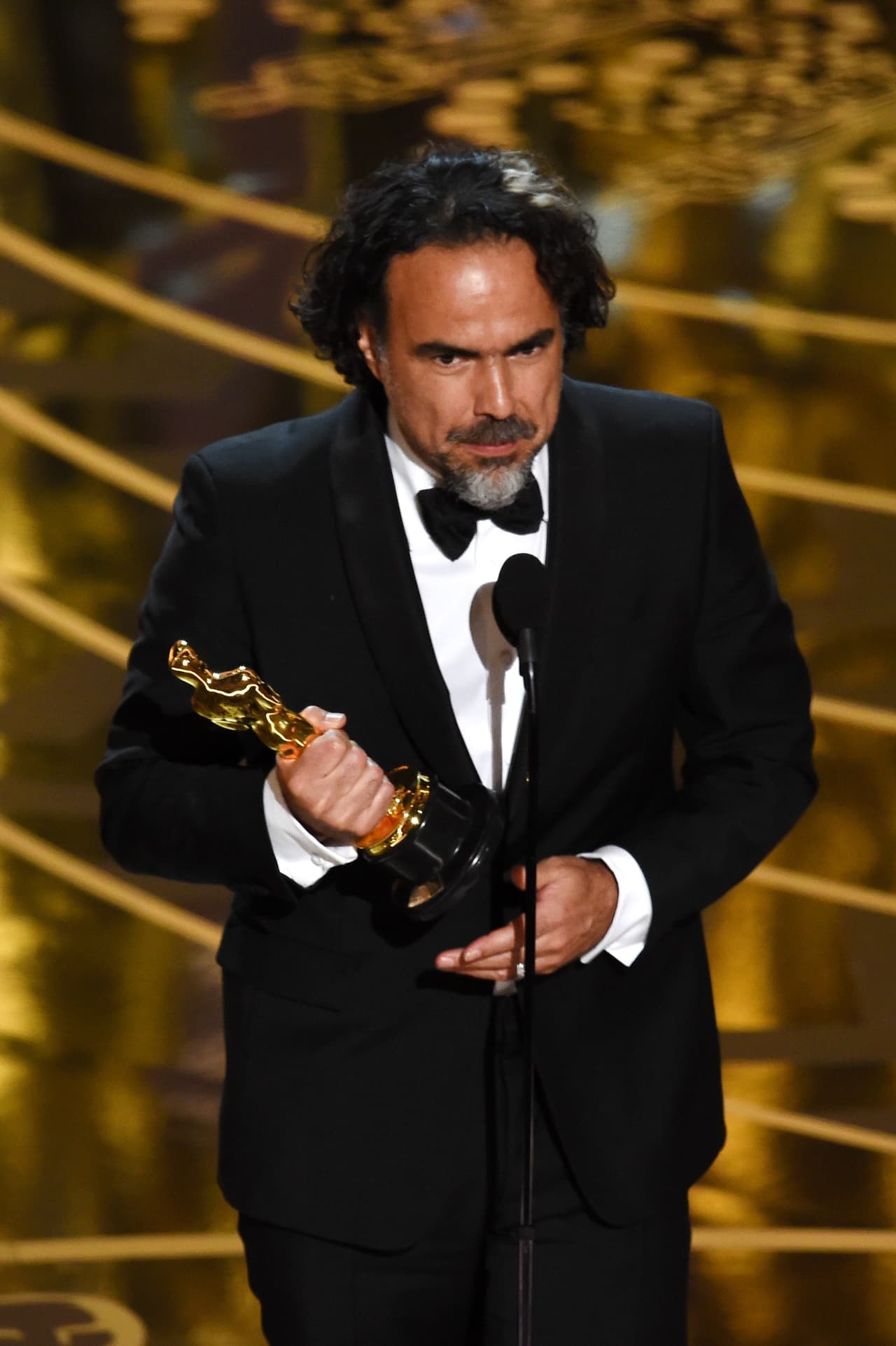El director mexicano Alejandro González Iñárritu se llevó el Oscar por Mejor Director gracias a su fabuloso trabajo en 'The Revenant'.