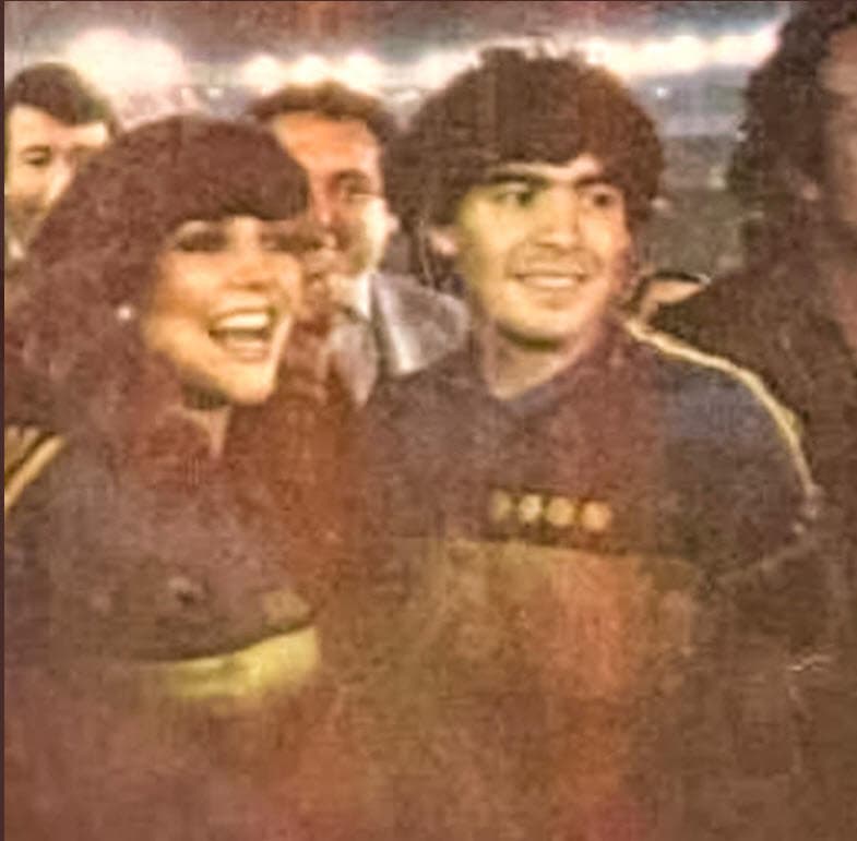 Una semana después de su muerte, la actriz mexicana decidió romper el silencio ante los medios para hablar de lo que realmente hubo entre ella y el futbolista.