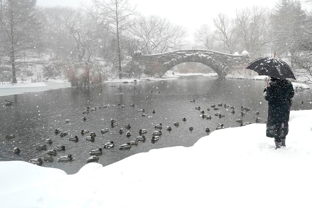 <b>Nueva Jersey/Ocean: </b>máximas de 2.2 pulgadas de nieve.