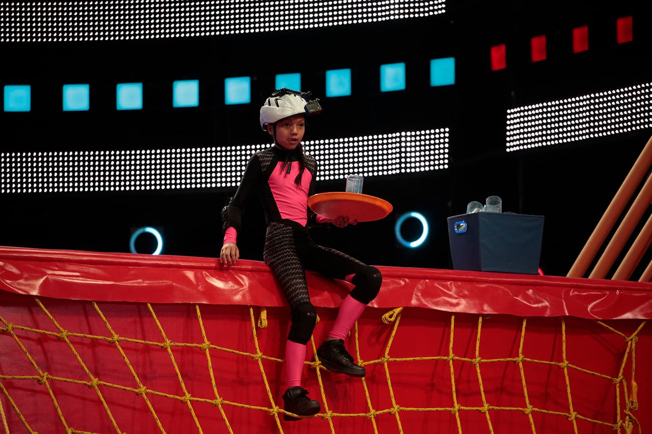 Mariana, el Quinto Elementito de este escuadrón, logró romper el récord de 1:22 minutos y recorrió el circuito en 1:15.