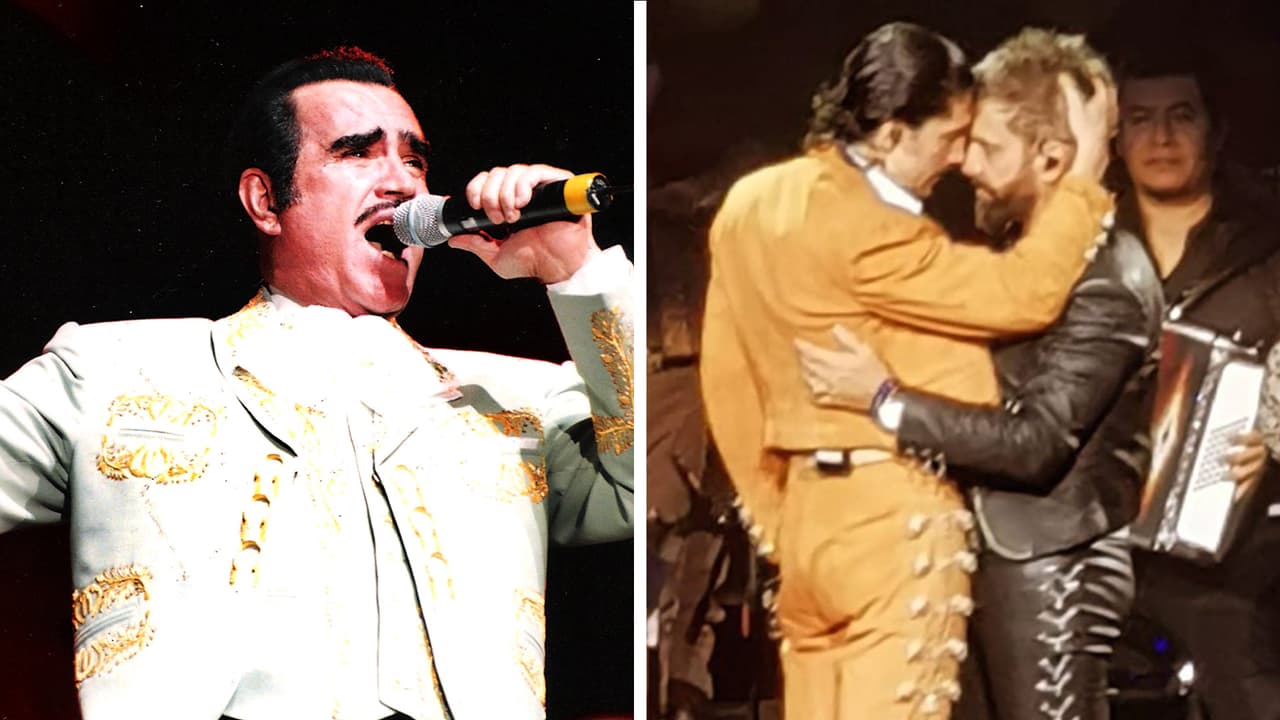 Alejandro Fernández rompe en llanto en su primer concierto tras la muerte de 'Chente'