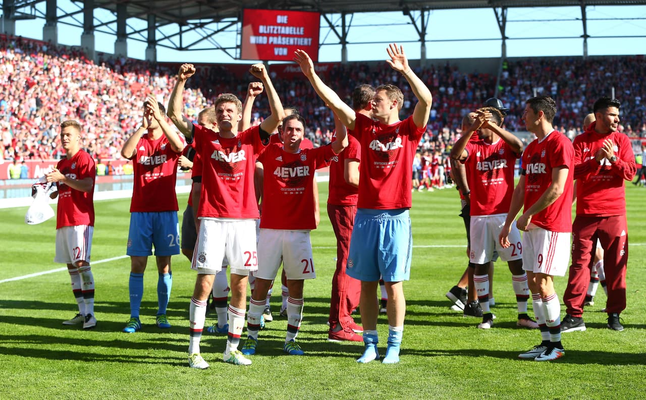 El Bayern Munich se corona campeón de la Bundesliga venciendo a Ingolstadt