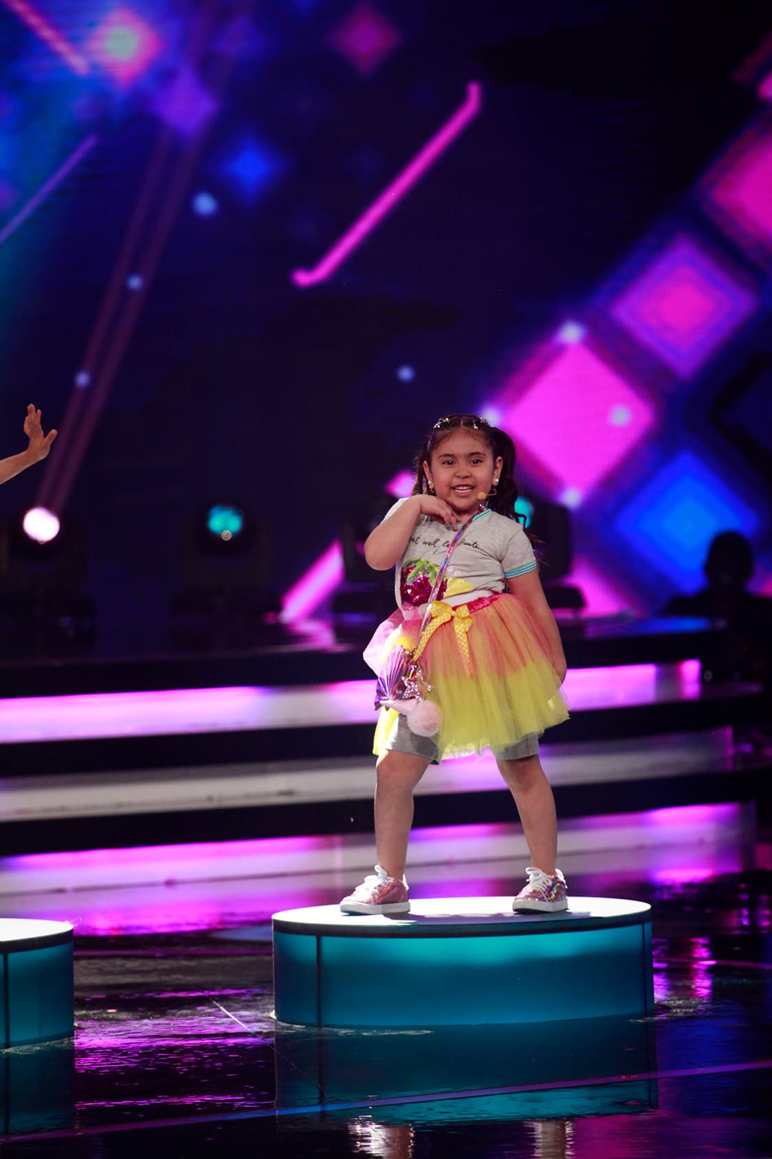 Victoria estaba en su elemento.