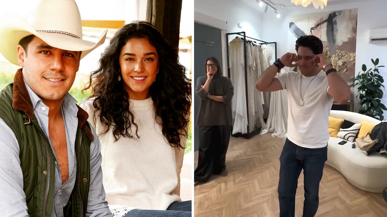 Eduardo Capetillo Jr. rompe en llanto al ver por primera vez a su hermana ‘Ale’ vestida de novia