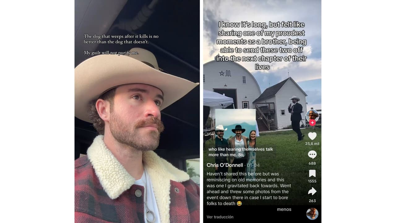 Chris O'Donell publicó mensajes reflexivos antes de fallecer.