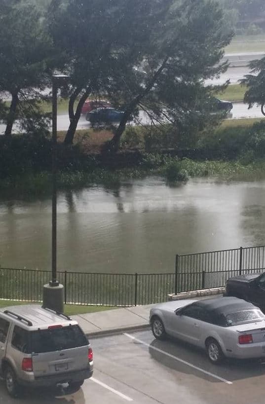 La audiencia compartió fotos de la zona tras el paso de la tormenta Bill.
