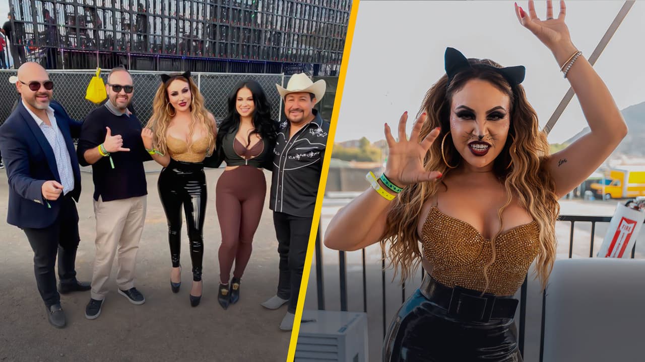 📸 La Bronca se robó el show disfrazada de gatita en El Bueno, La Mala y El Feo Live