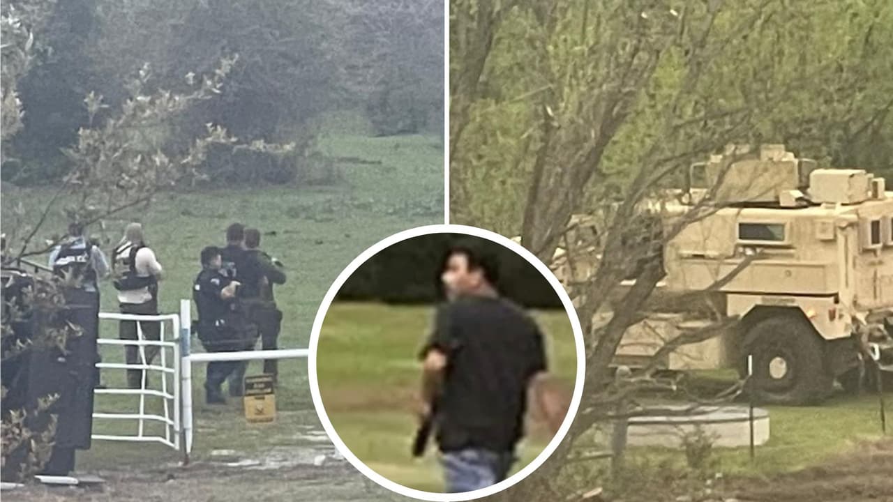 “Hay un señor con un arma”: familia hispana pasa horas de angustia por atrincherado cerca de su patio en Sunnyvale