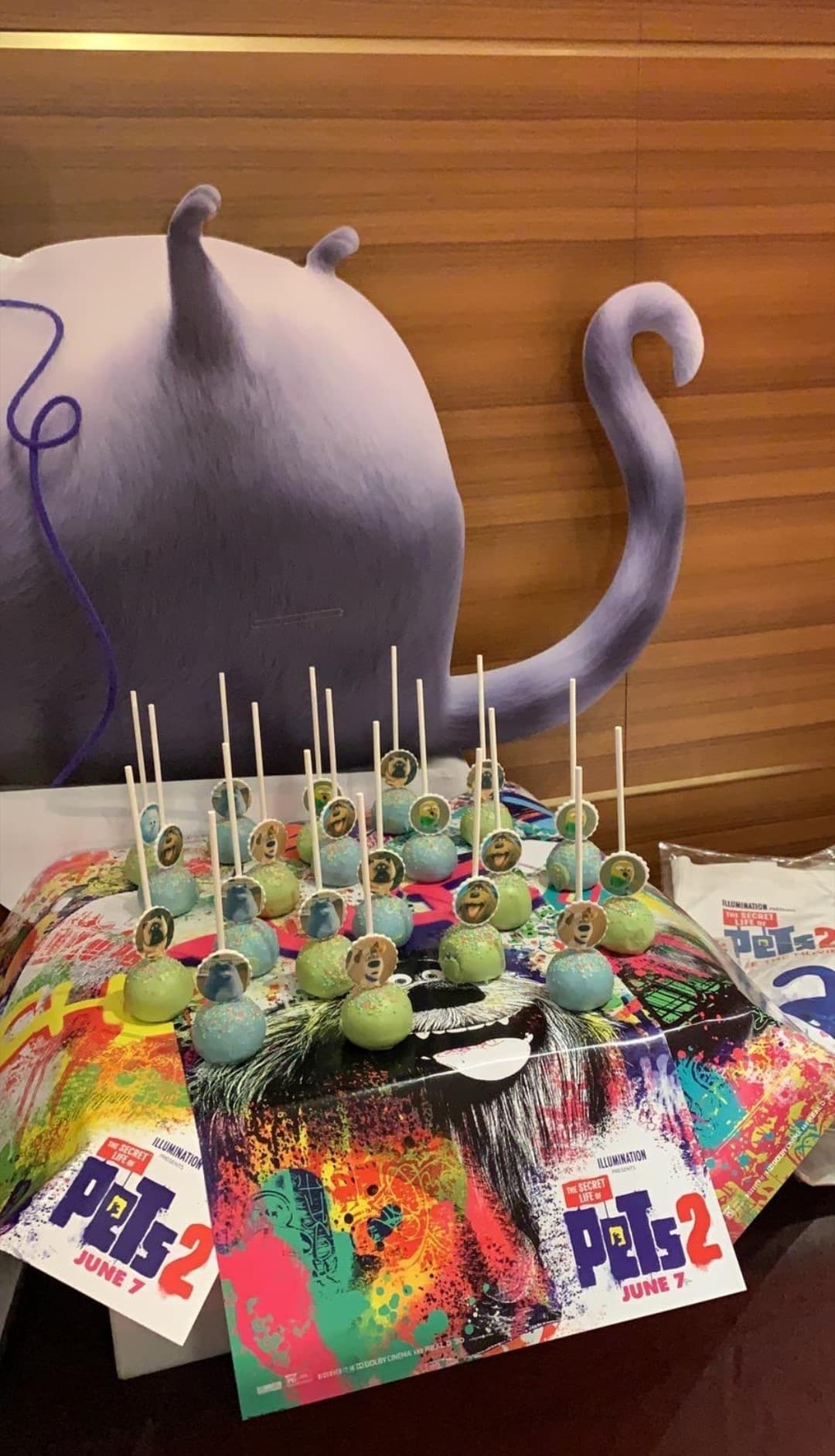 Los presentadores del show disfrutaron junto a los niños de palomitas, cupcakes, dulces y artículos promocionales de la cinta.
<br>