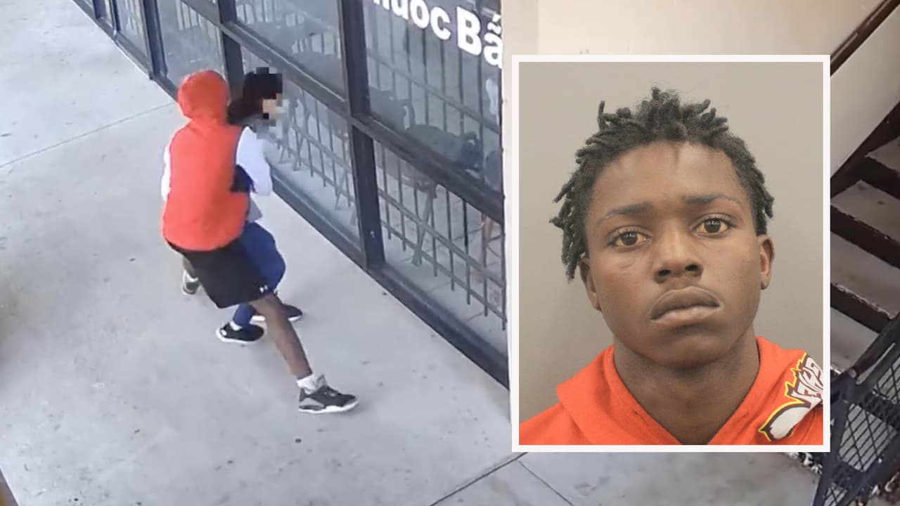 Reducen fianza a un adolescente acusado de robar y agredir a una mujer que salía de un banco en Houston