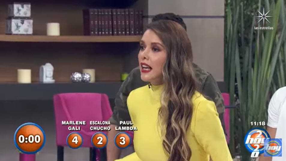 Al escuchar eso, la protagonista de 
<b><a href="https://www.univision.com/famosos/a-18-anos-de-su-estreno-que-ha-sido-del-elenco-de-gata-salvaje-fotos" target="_blank">Gata Salvaje </a></b>se quedó sin palabras ante la relevación hecha frente a ella. 
<br>