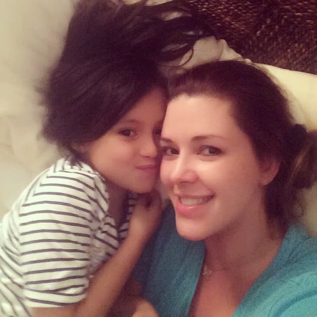 Se trata de la pequeña Dinorah, la hija de la ex Miss Universo.