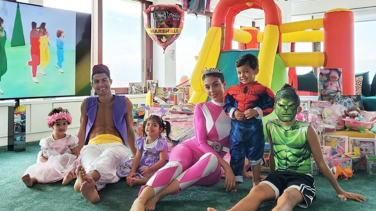 ¡Cristiano Ronaldo se convirtió en Aladín!