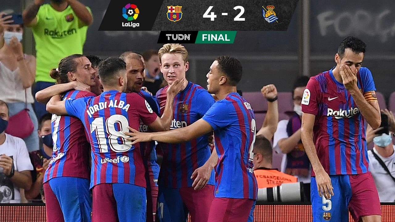 Doblete de Braithwaite impulsa la victoria del Barcelona