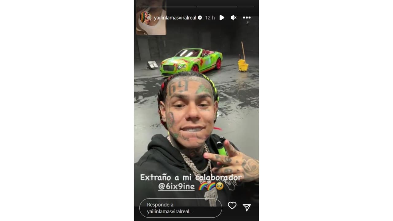 Yailin confesó "extrañar" a Tekashi.
