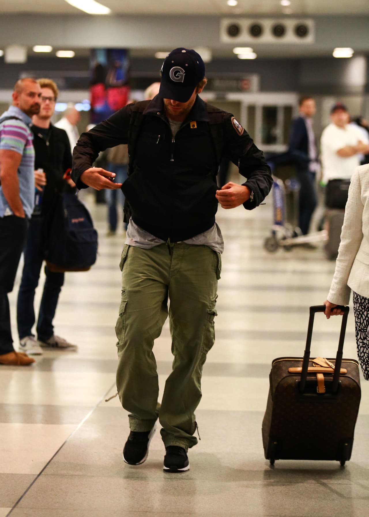 Se separaron en la terminal y cada uno hizo su camino.