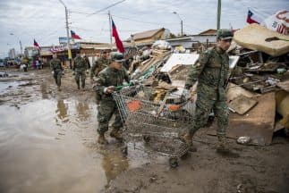 Coquimbo, una de las zonas más afectadas por el sismo del pasado miércoles.