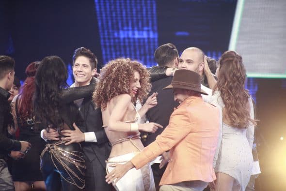 Como costumbre, terminamos el programa con un baile en el escenario