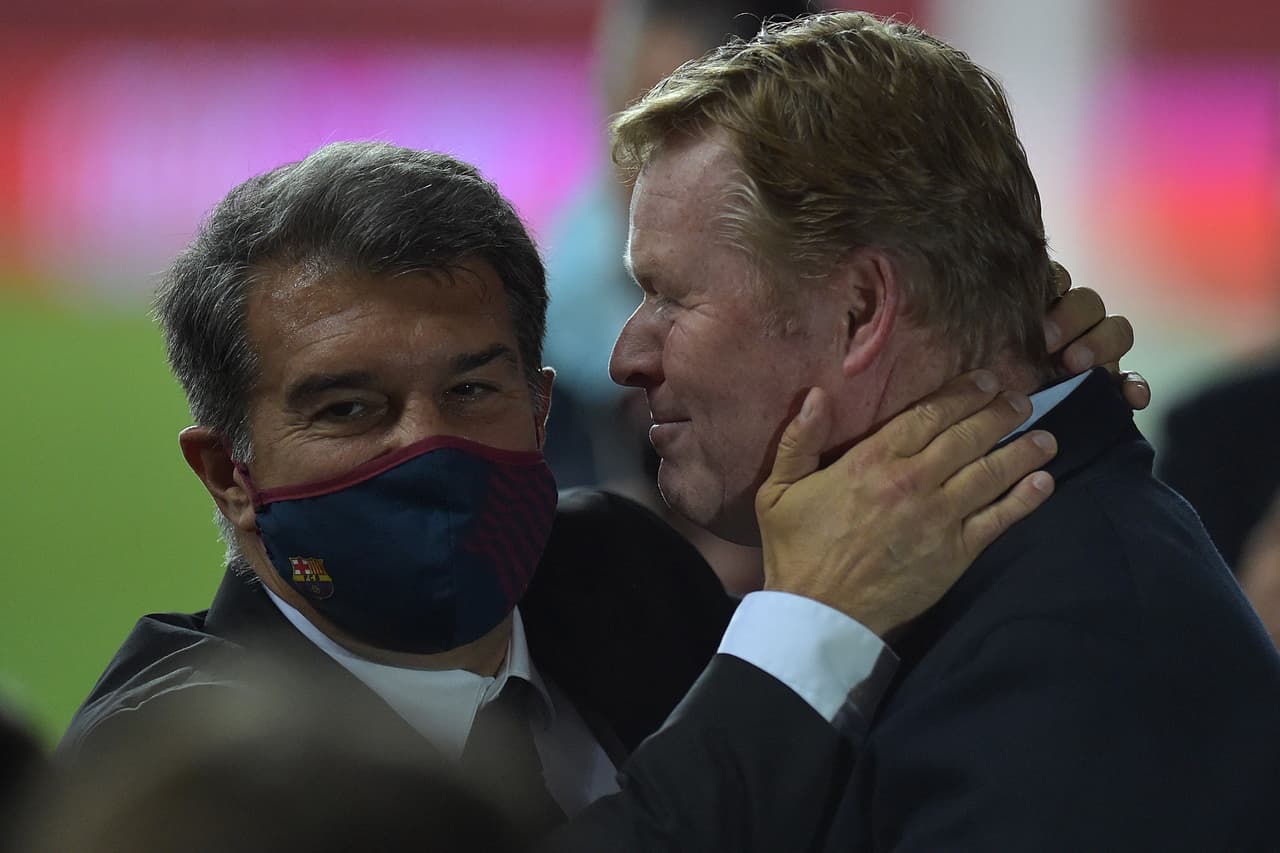 Koeman dice que en el Barça no tuvo “el apoyo máximo de un presidente”