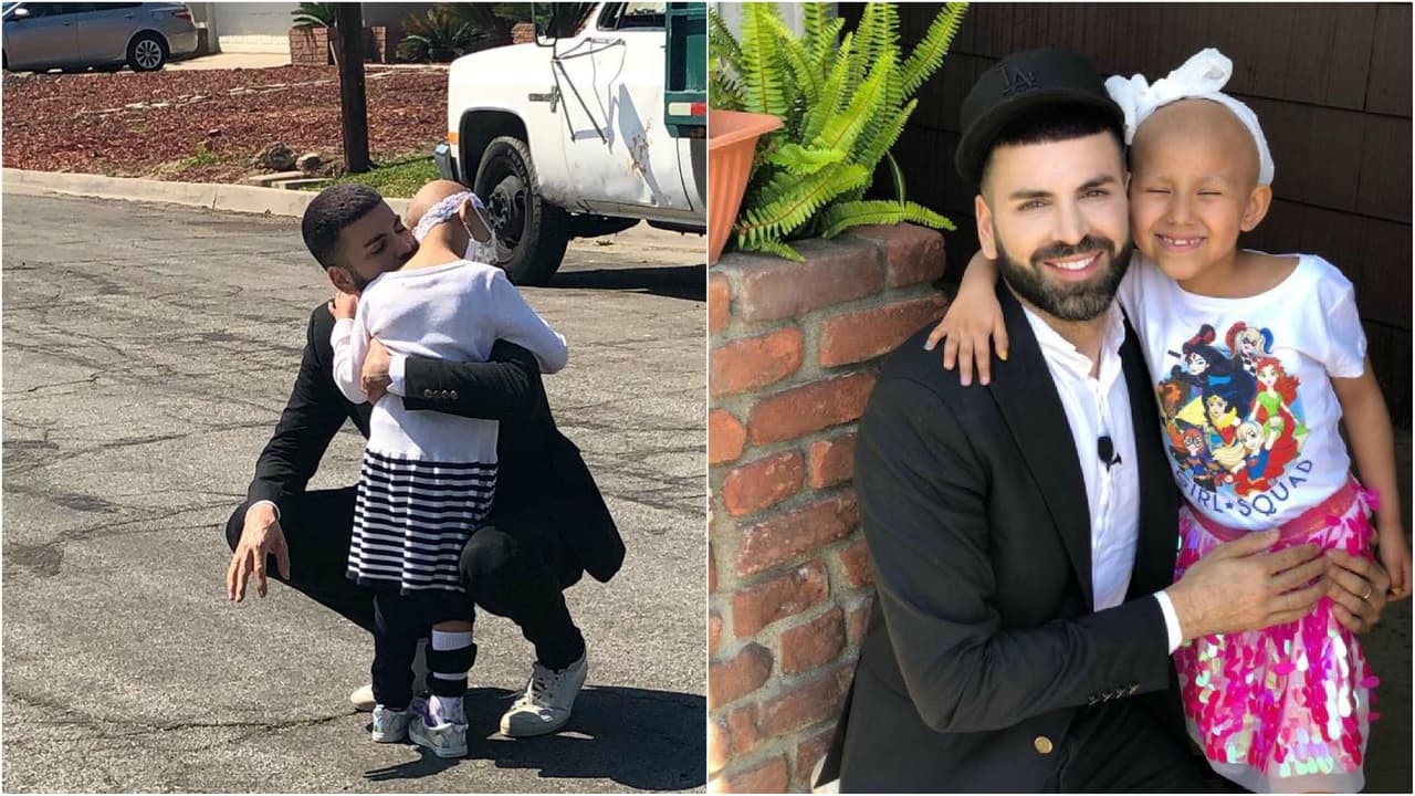 Modelo por un día: El sueño de una niña enferma de cáncer se hace realidad gracias a Jomari Goyso