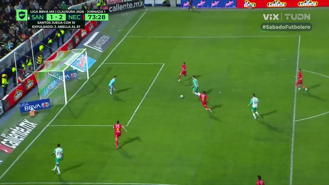 ¡Error de Peña! ¡Mega oso de Di Yorio! Santos perdona el empate