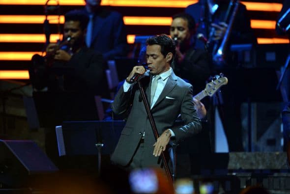 Y como es él, no pudimos permanecer sentados en los asientos. ¡Bailamos muchísimo con él!